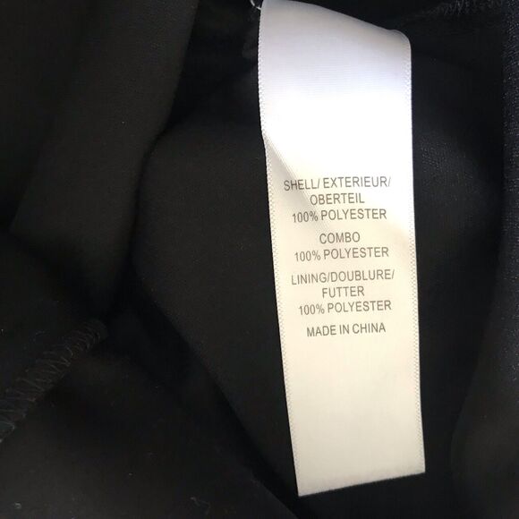 HAILEY by ADRIANNA PAPELL Black Tulle Shimmer Prom Party Dress 5/6 Whimsygoth - Picture 11 of 11